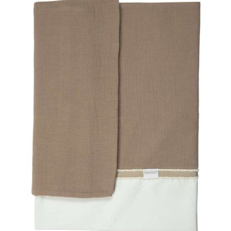 Pericles - Laken+Sloop Bed Chocolate