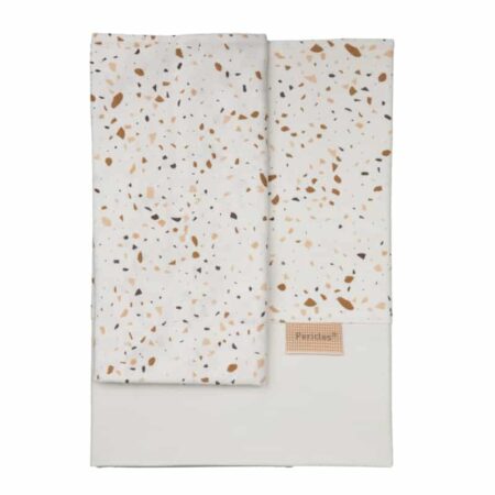 Pericles - Laken+Sloop Bed Sprinkles Taupe