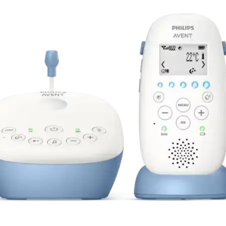 Philips-Avent - Babyfoon SCD735/26 extra batterij
