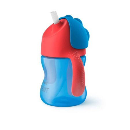 Philips-Avent - Beker met rietje 200ml Boy Blauw