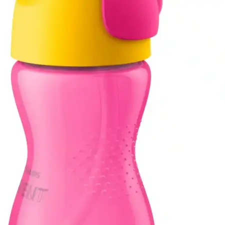Philips-Avent - Beker met rietje 300ml Girl Roze