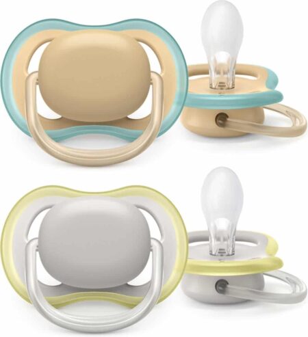 Philips-Avent - Fopspeen +0M Air Groen Grijs