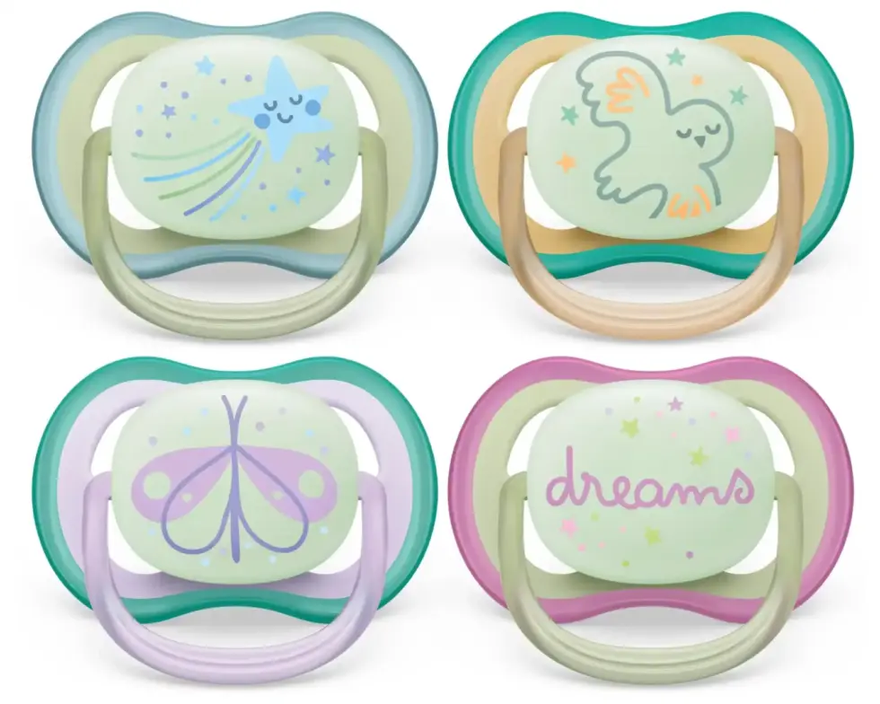 Philips-Avent - Fopspeen +0M Air Night Mix