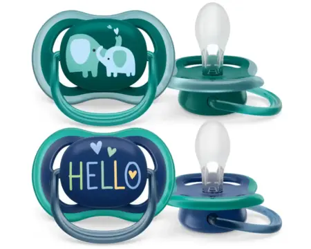 Philips-Avent - Fopspeen +18M Ultra Air Olifant/Hallo
