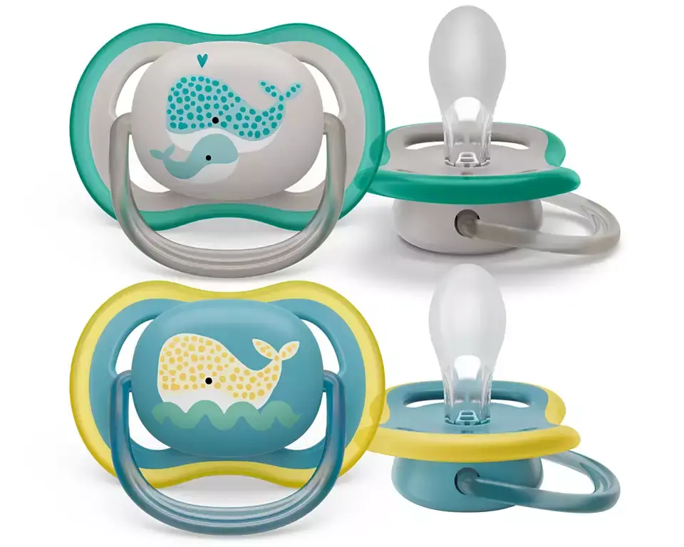 Philips-Avent - Fopspeen +18M Ultra Air Walvis