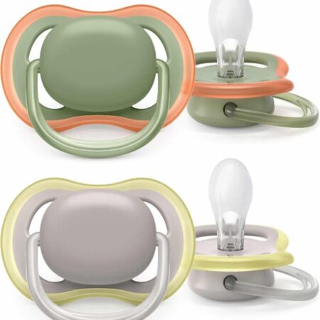 Philips-Avent - Fopspeen +6M Air Grijs Olijf