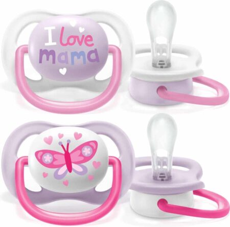 Philips-Avent - Fopspeen +6M Air Happy Range Girl