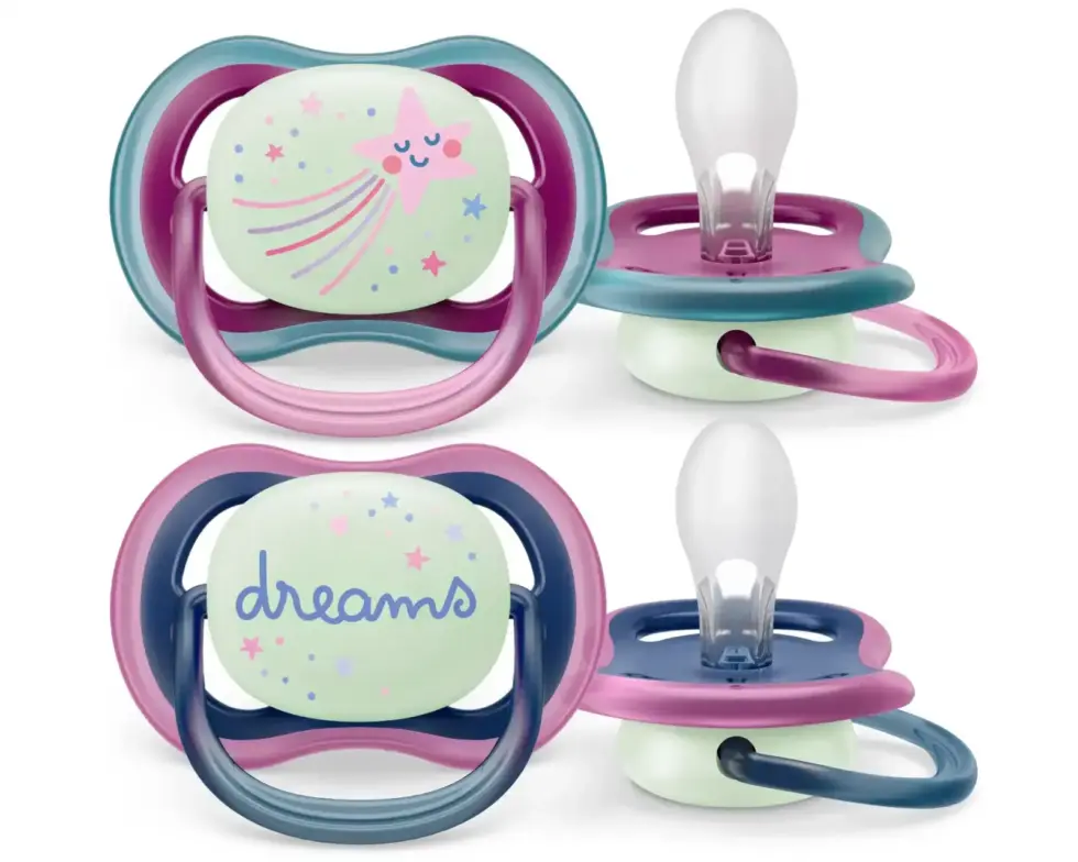 Philips-Avent - Fopspeen +6M Air Night Ster/Droom