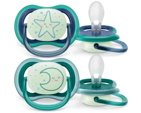 Philips-Avent - Fopspeen +6M Air Night Ster/Maan