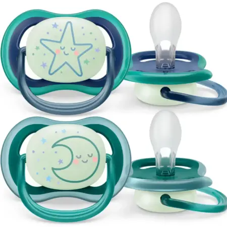 Philips-Avent - Fopspeen +6M Air Night Ster/Maan
