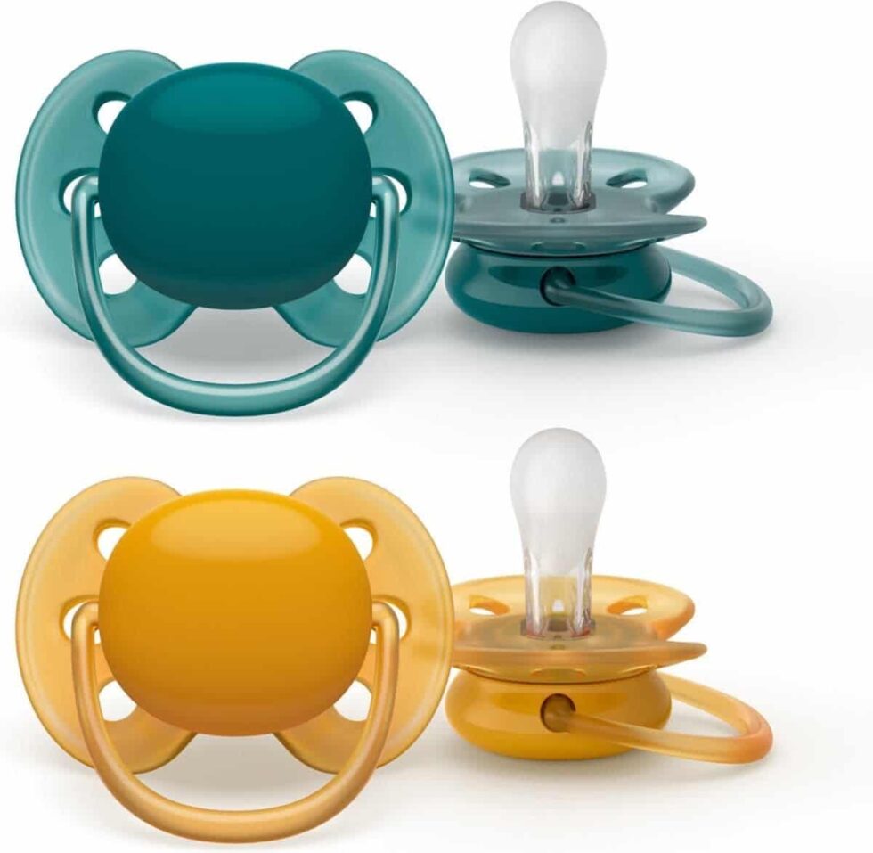 Philips-Avent - Fopspeen +6M Soft Groen Geel
