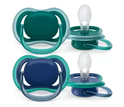 Philips-Avent - Fopspeen +6M Ultra Air Nachtblauw Groen