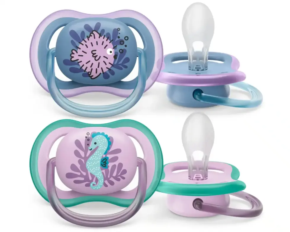 Philips-Avent - Fopspeen +6M Ultra Air Zeepaard/Vis