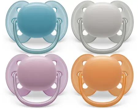 Philips-Avent - Fopspeen +6M Ultra Soft Mix