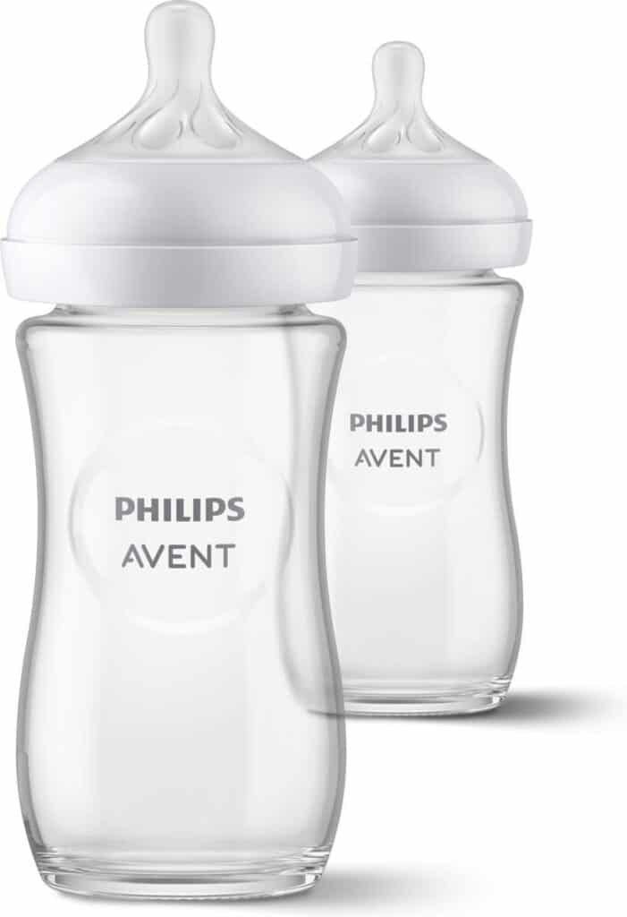 Philips-Avent - Natural 3.0 zuigfles 240 ml Glas Duo
