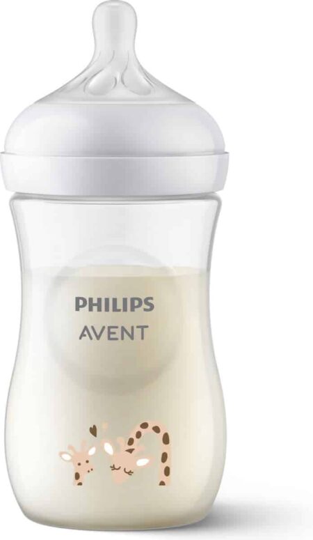 Philips-Avent - Natural 3.0 zuigfles 260 ml Giraf