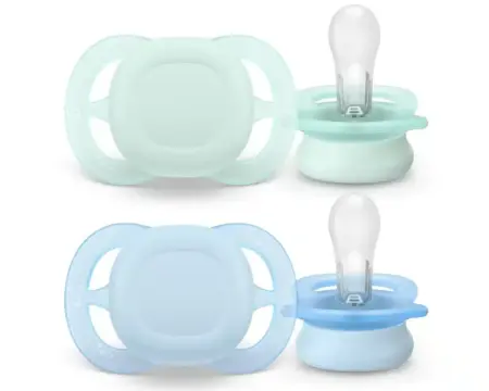 Philips-avent - Fopspeen +0M Ultra Start Groen/Blauw