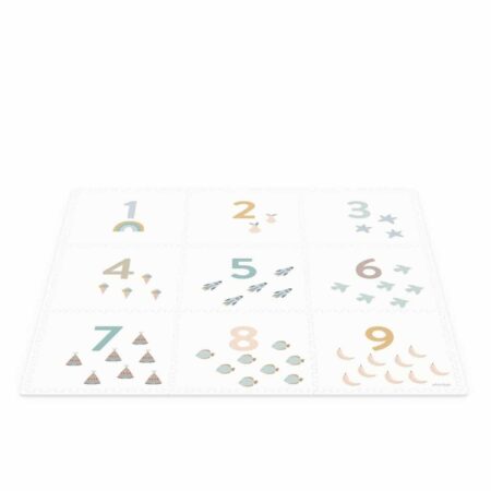Play & Go - EEVAA - Numbers (180 x180 cm - 9 tiles)