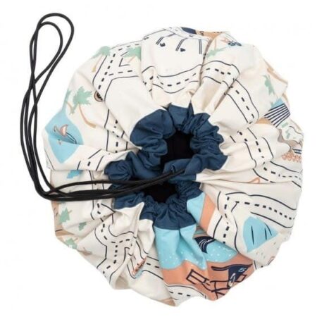 Play & Go - Opbergzak - Speeltapijt L.A. Roadmap