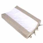 Poetree Kids - Aankleedkussenhoes - Chevron Light Camel