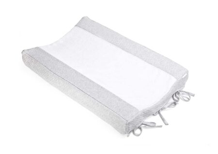 Poetree Kids - Aankleedkussenhoes - Chevron Light Grey