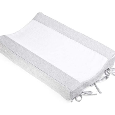 Poetree Kids - Aankleedkussenhoes - Chevron Light Grey