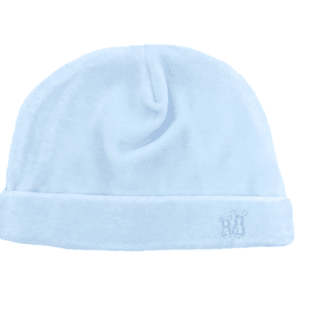 Poetree Kids - Baby Mutsje Light Blue Velours