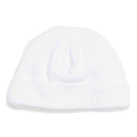 Poetree Kids - Baby Mutsje Wit velours