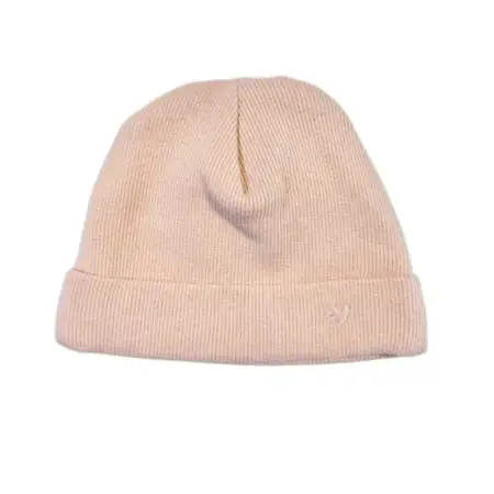 Poetree Kids - Babymutsje Olivia 2x2 rib Blush Pink