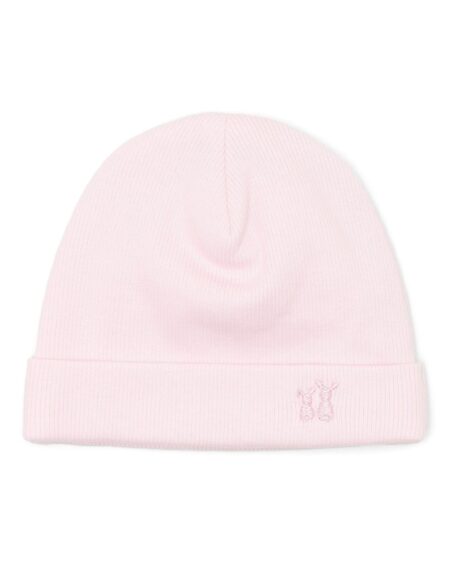 Poetree Kids - Babymutsje Olivia 2x2 rib Soft Pink newborn