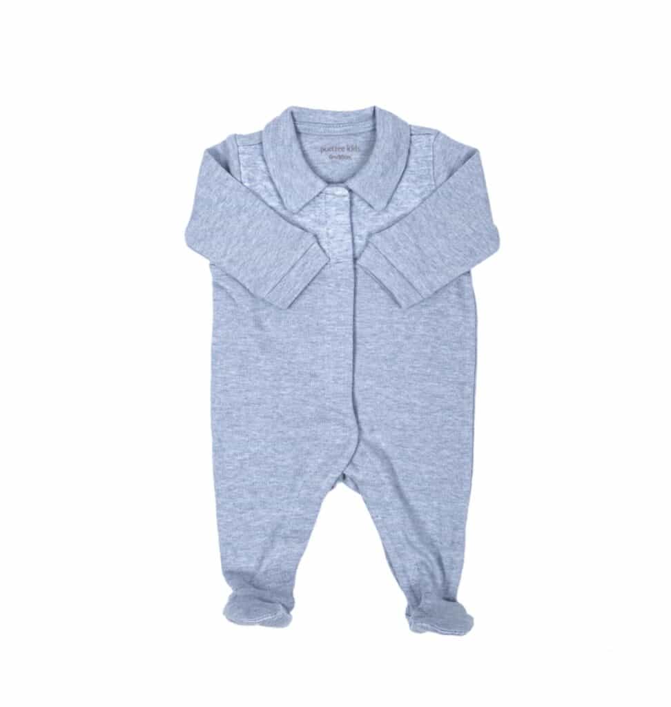 Poetree Kids - Babypakje Chevron Denim Blue maat 62cm