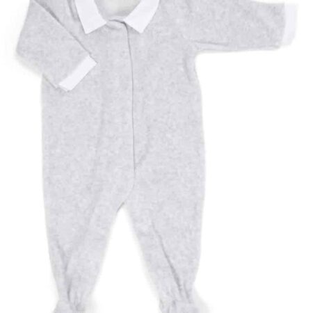 Poetree Kids - Babypakje Velours licht grijs
