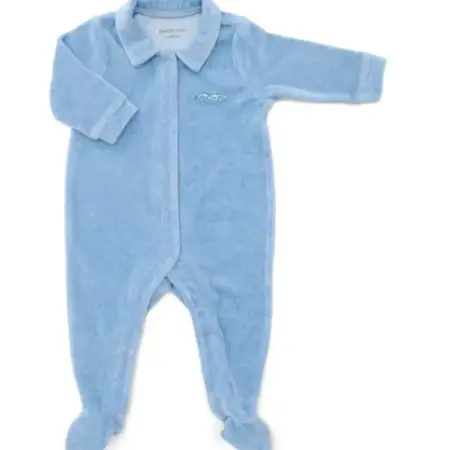 Poetree Kids - Babypakje velours Denim Blue