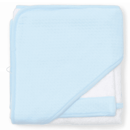 Poetree Kids - Badcape & washandje Blauw - Blue Dreams Collection