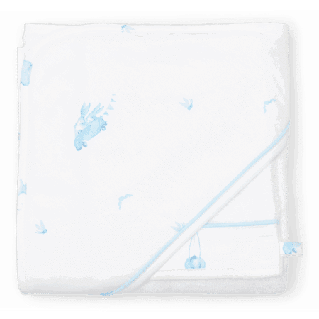 Poetree Kids - Badcape & washandje Dieren - Blue Dreams Collection