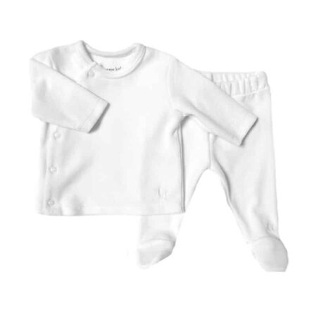 Poetree Kids - Comfy Velours Baby Set Wit