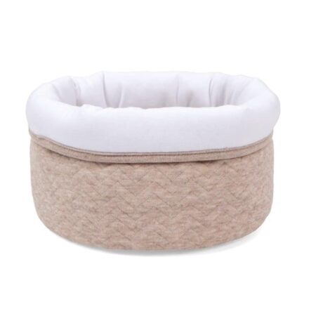 Poetree Kids - Commode mandje - Chevron Light Camel