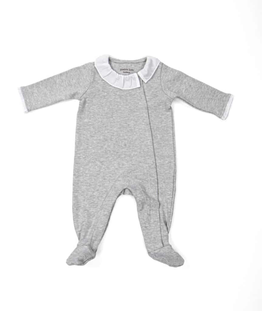 Poetree Kids - Girl Babypakje Chevron Grey maat 56cm