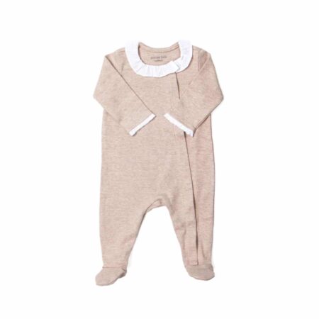 Poetree Kids - Girl Babypakje Chevron Light Camel maat 50cm