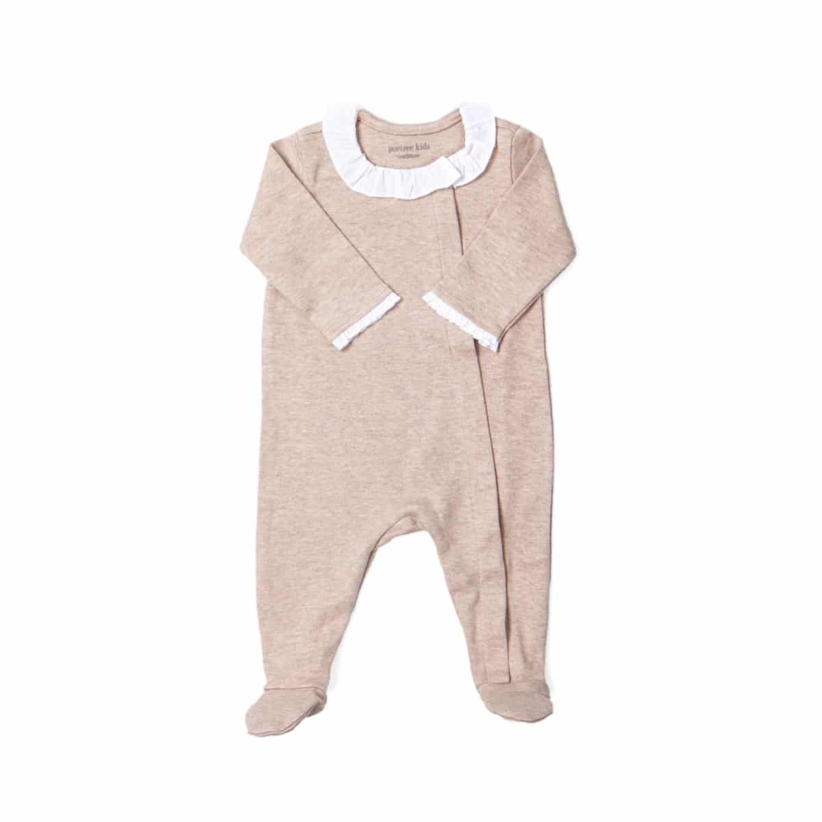 Poetree Kids - Girl Babypakje Chevron Light Camel maat 50cm