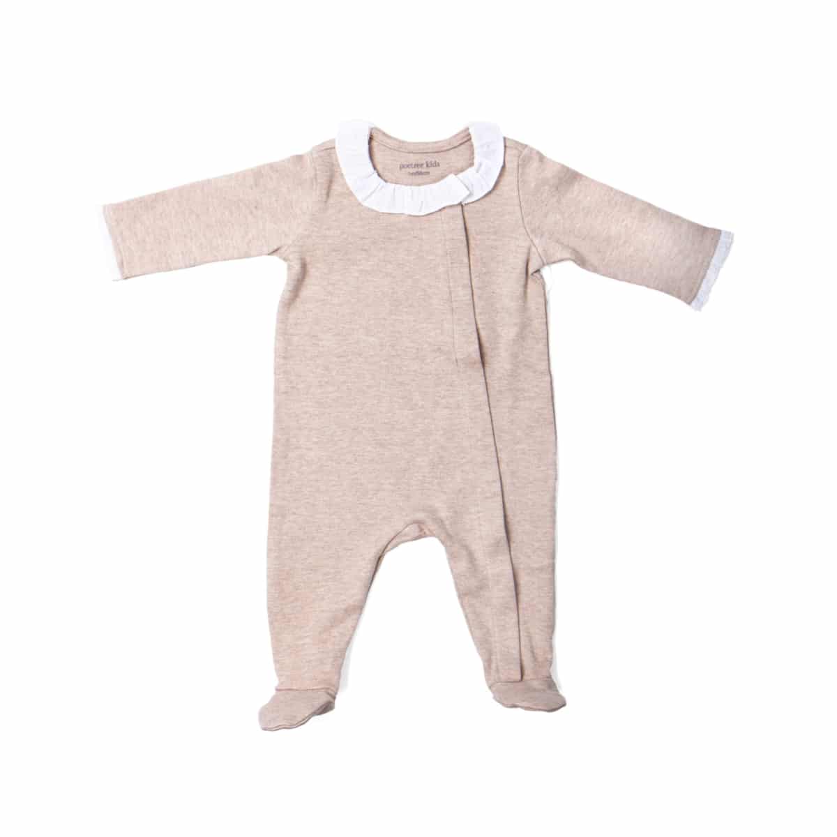 Poetree Kids - Girl Babypakje Chevron Light Camel maat 50cm