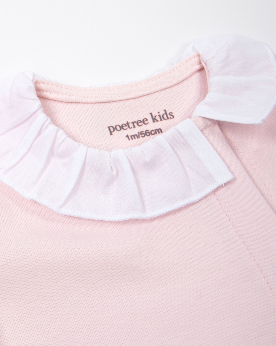 Poetree Kids - Girl Babypakje Soft Pink maat 50cm