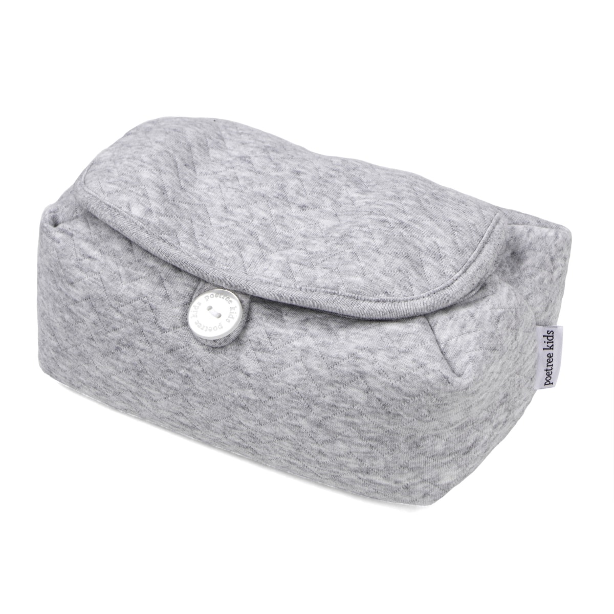 Poetree Kids - Hoes voor vochtige doekjes - Chevron Light Grey