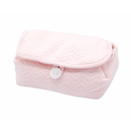Poetree Kids - Hoes voor vochtige doekjes - Chevron Light Pink
