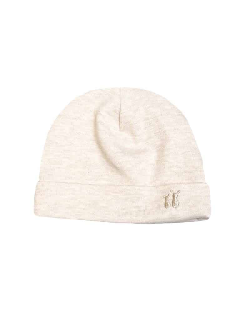 Poetree Kids - Interlock Sand Baby Hat - 1- 4 months