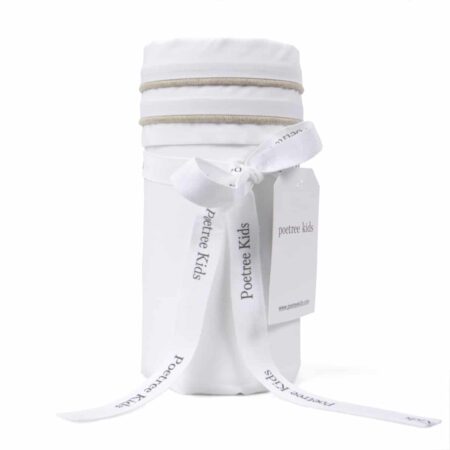 Poetree Kids - Ledikant laken (110x140cm) - Chevron Light Camel