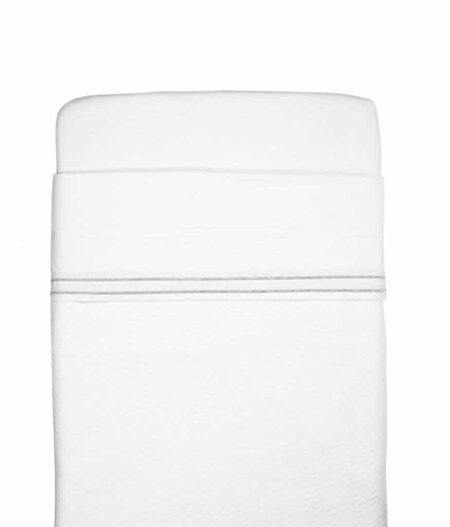 Poetree Kids - Ledikantlaken (110x140) - Chevron Light Grey