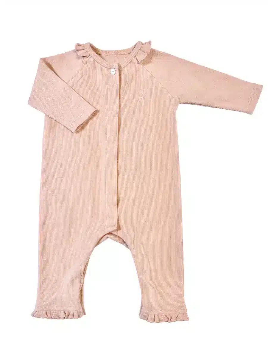 Poetree Kids - Olivia babypakje 2x2 rib Blush Pink
