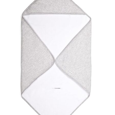 Poetree Kids - Omslagdoek (80x80cm) - Chevron Light Grey