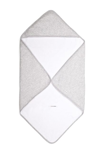 Poetree Kids - Omslagdoek (80x80cm) - Chevron Light Grey
